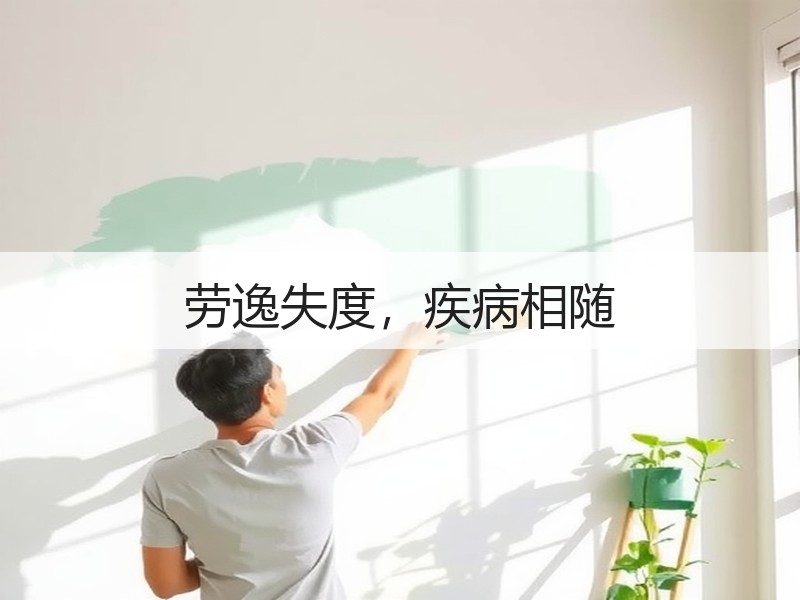 劳逸失度，疾病相随
