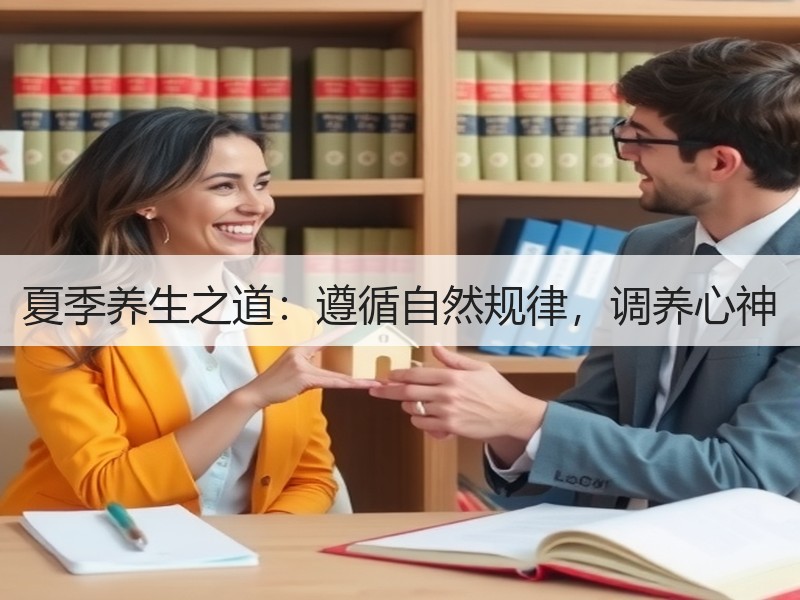 夏季养生之道：遵循自然规律，调养心神