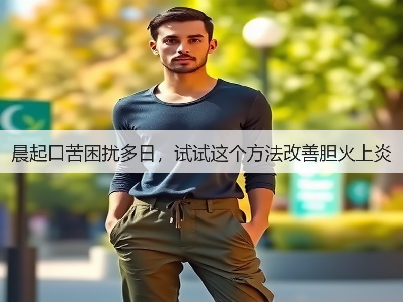 晨起口苦困扰多日，试试这个方法改善胆火上