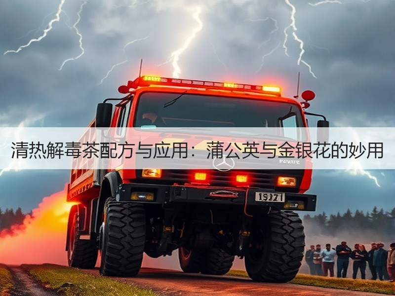 清热解毒茶配方与应用：蒲公英与金银花的妙