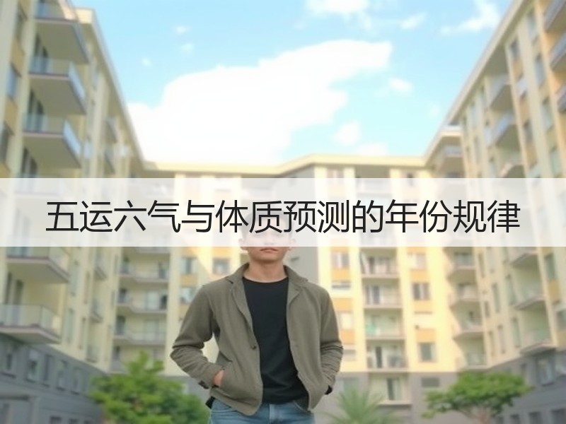 五运六气与体质预测的年份规律