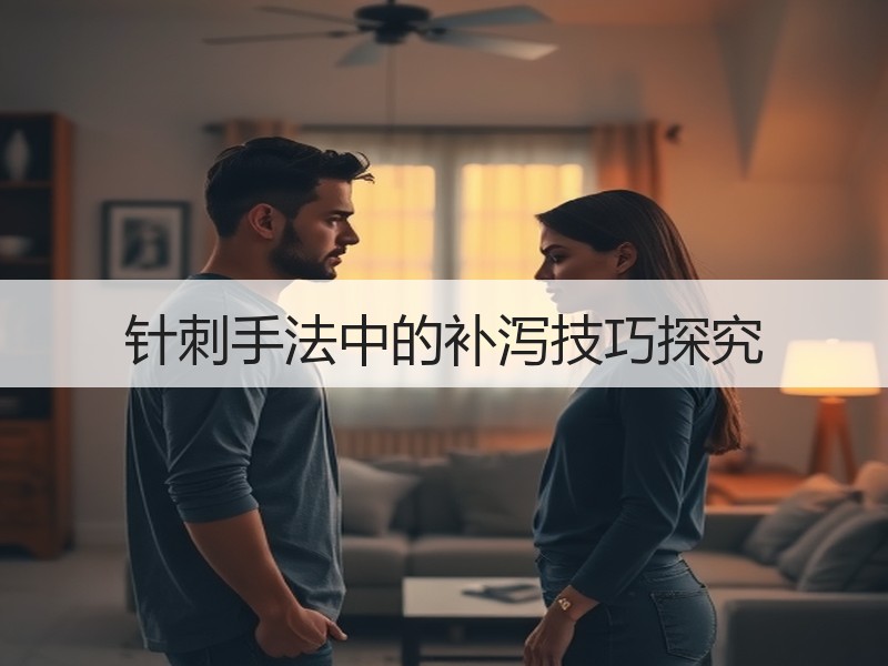 针刺手法中的补泻技巧探究