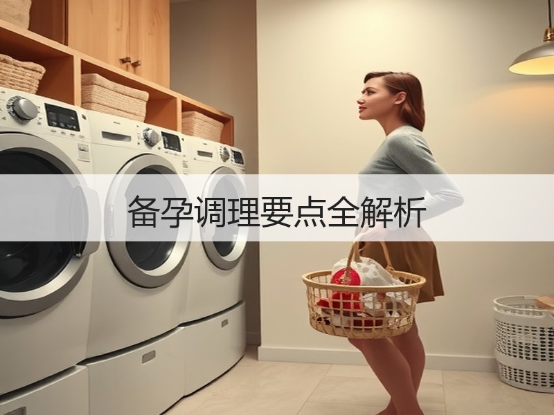 备孕调理要点全解析