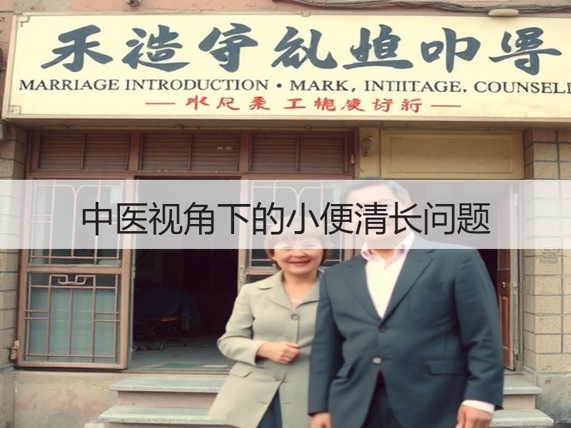 中医视角下的小便清长问题