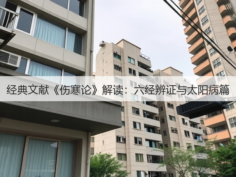 经典文献《伤寒论》解读：六经辨证与太阳病