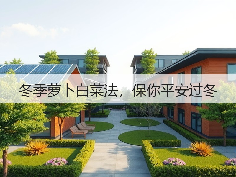 冬季萝卜白菜法，保你平安过冬