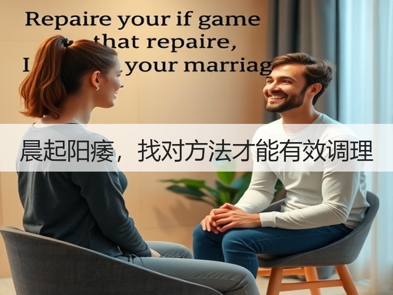 晨起阳痿，找对方法才能有效调理