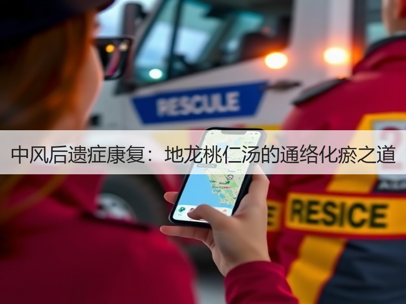 中风后遗症康复：地龙桃仁汤的通络化瘀之道