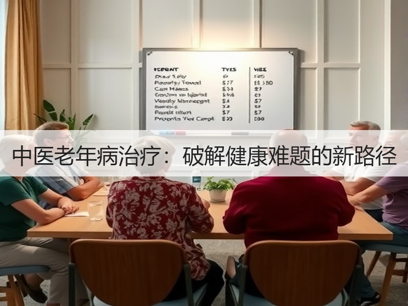 中医老年病治疗：破解健康难题的新路径