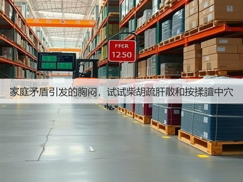 家庭矛盾引发的胸闷，试试柴胡疏肝散和按揉