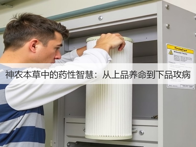 神农本草中的药性智慧：从上品养命到下品攻