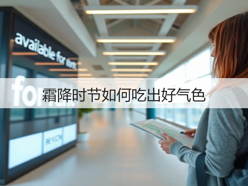 霜降时节如何吃出好气色