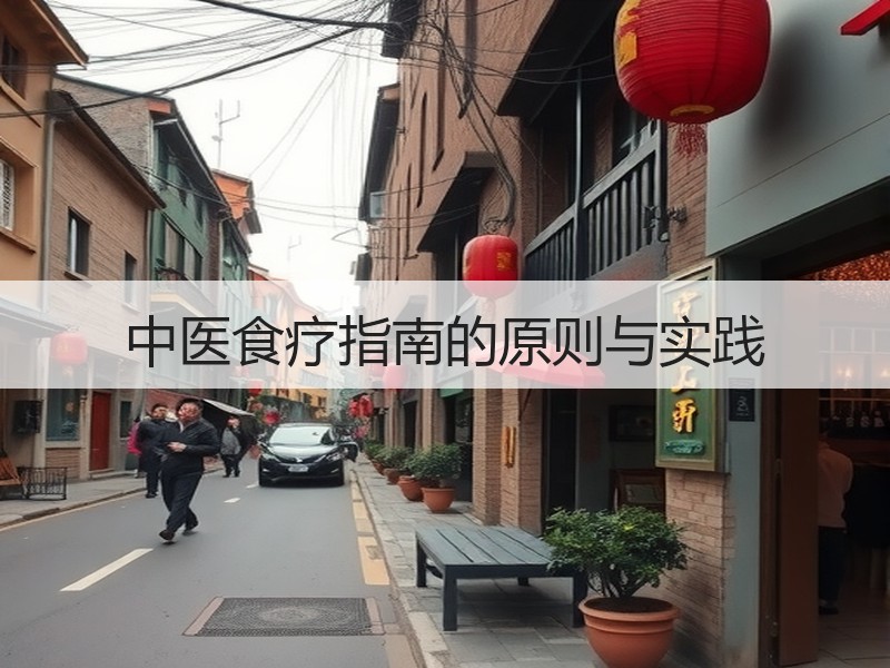 中医食疗指南的原则与实践