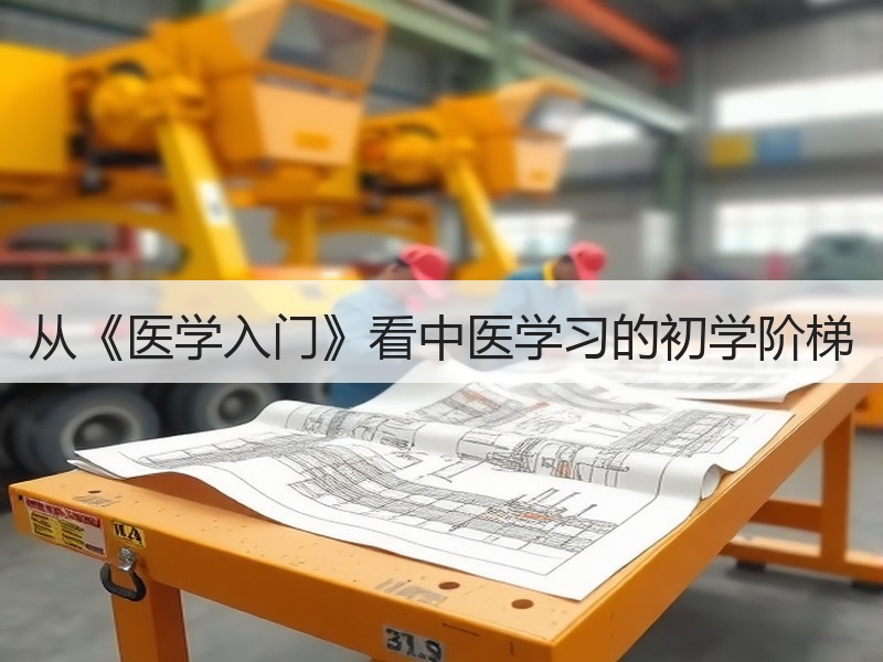 从《医学入门》看中医学习的初学阶梯