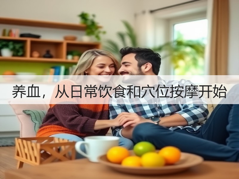 养血，从日常饮食和穴位按摩开始