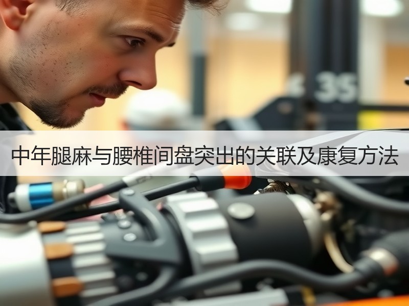 中年腿麻与腰椎间盘突出的关联及康复方法