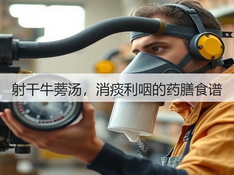 射干牛蒡汤，消痰利咽的药膳食谱