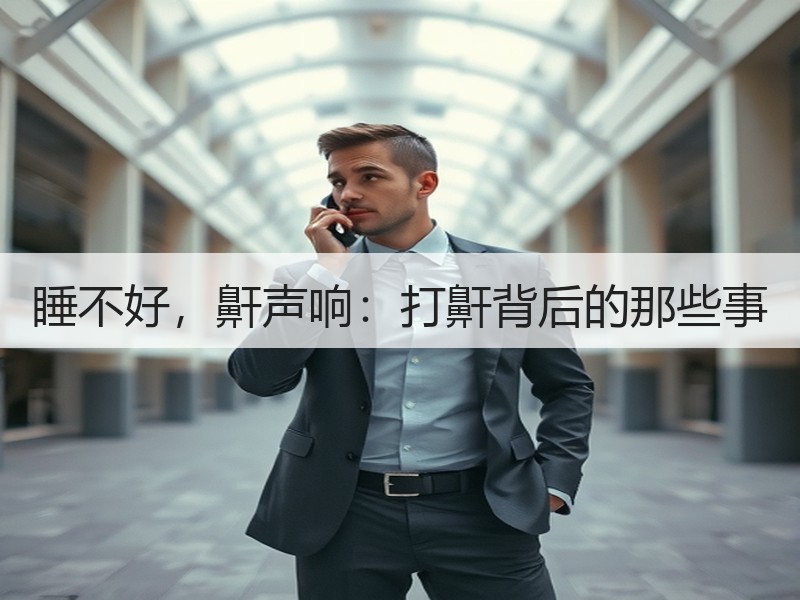 睡不好，鼾声响：打鼾背后的那些事