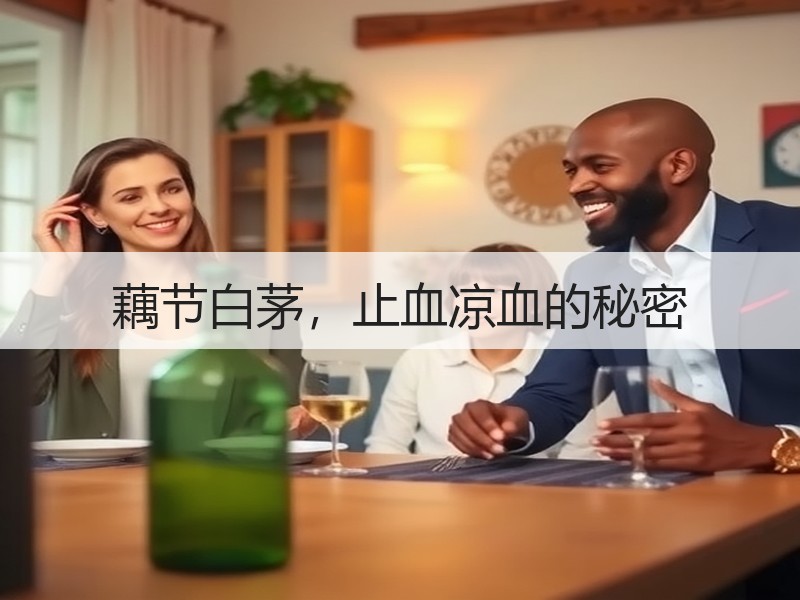 藕节白茅，止血凉血的秘密