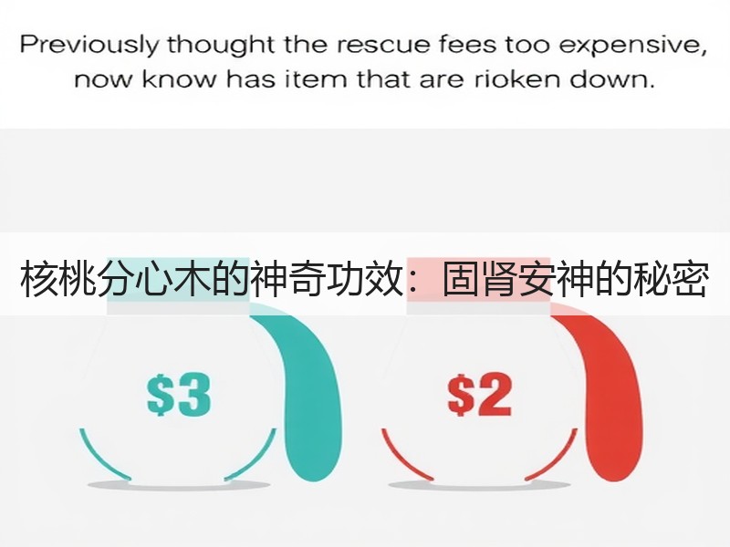 核桃分心木的神奇功效：固肾安神的秘密