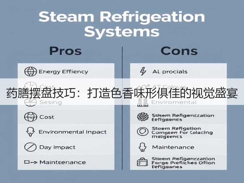 药膳摆盘技巧：打造色香味形俱佳的视觉盛宴