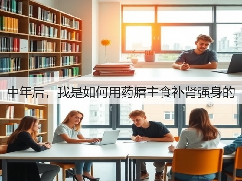 中年后，我是如何用药膳主食补肾强身的