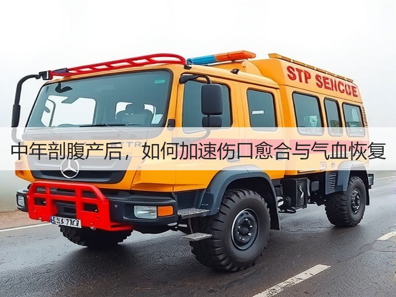 中年剖腹产后，如何加速伤口愈合与气血恢复