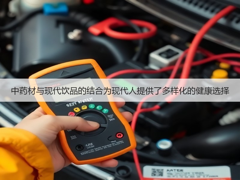 中药材与现代饮品的结合为现代人提供了多样