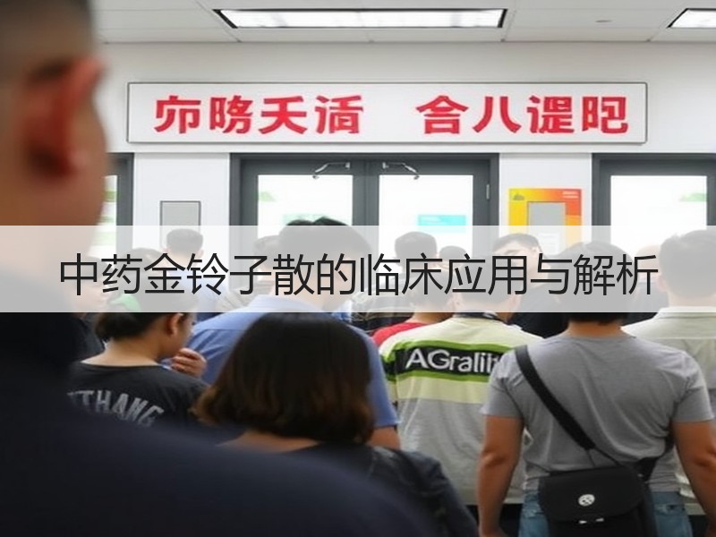 中药金铃子散的临床应用与解析