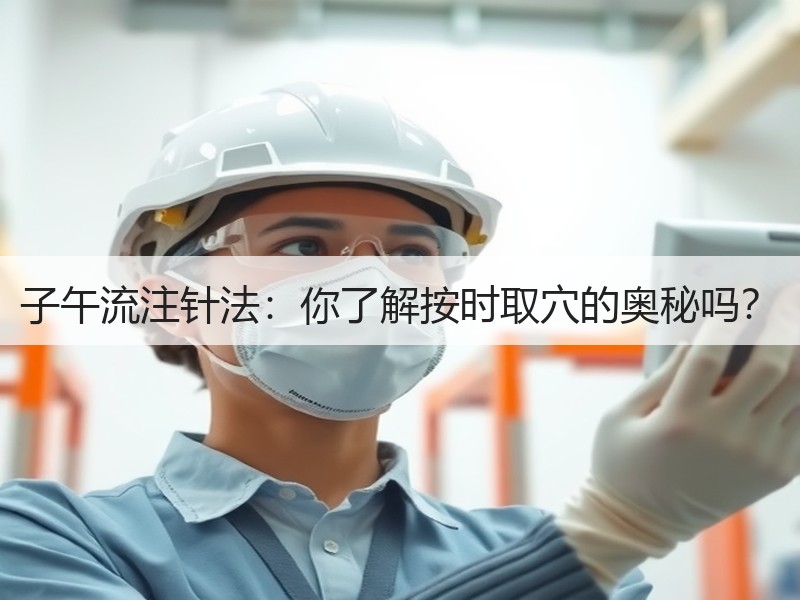 子午流注针法：你了解按时取穴的奥秘吗？