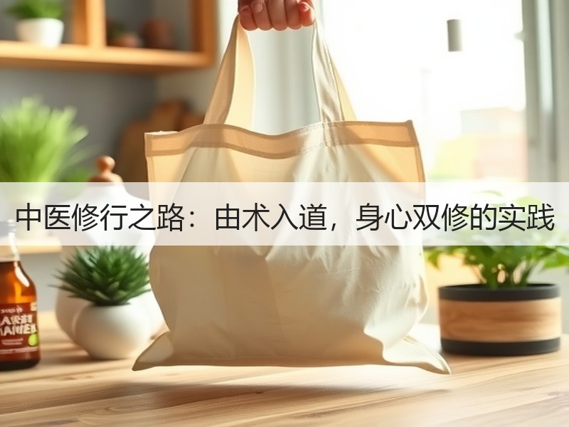 中医修行之路：由术入道，身心双修的实践