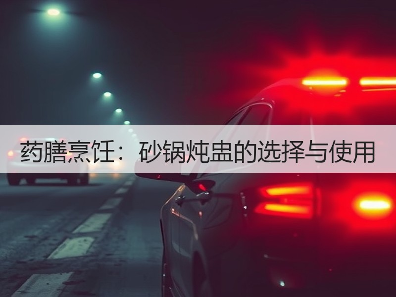 药膳烹饪：砂锅炖盅的选择与使用