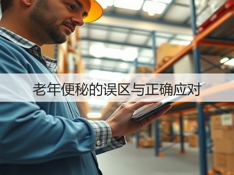 老年便秘的误区与正确应对