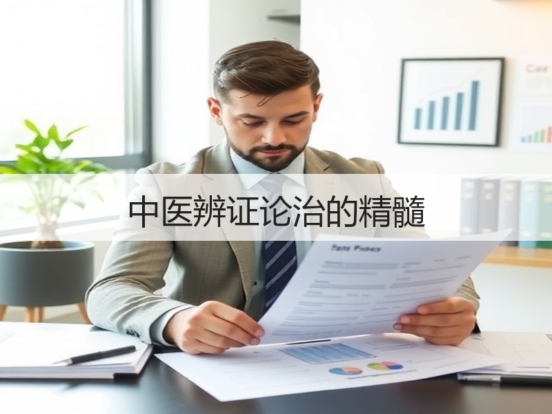 中医辨证论治的精髓