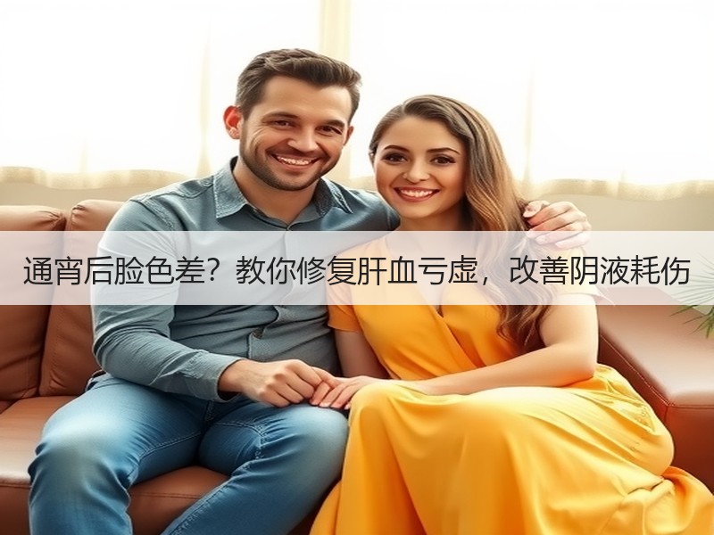 通宵后脸色差？教你修复肝血亏虚，改善阴液