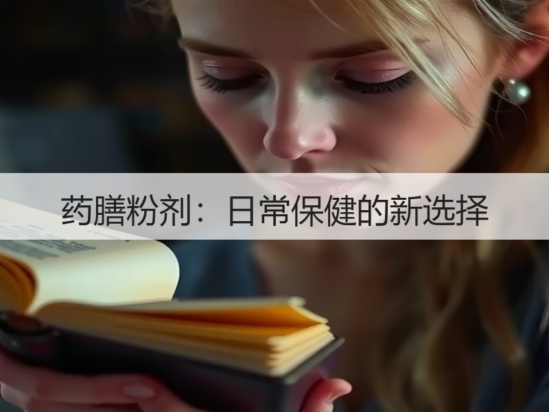 药膳粉剂：日常保健的新选择