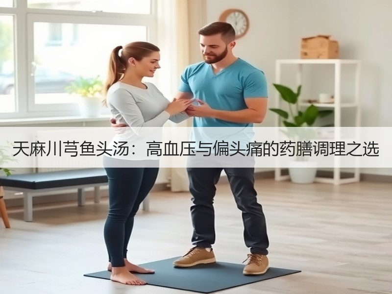 天麻川芎鱼头汤：高血压与偏头痛的药膳调理