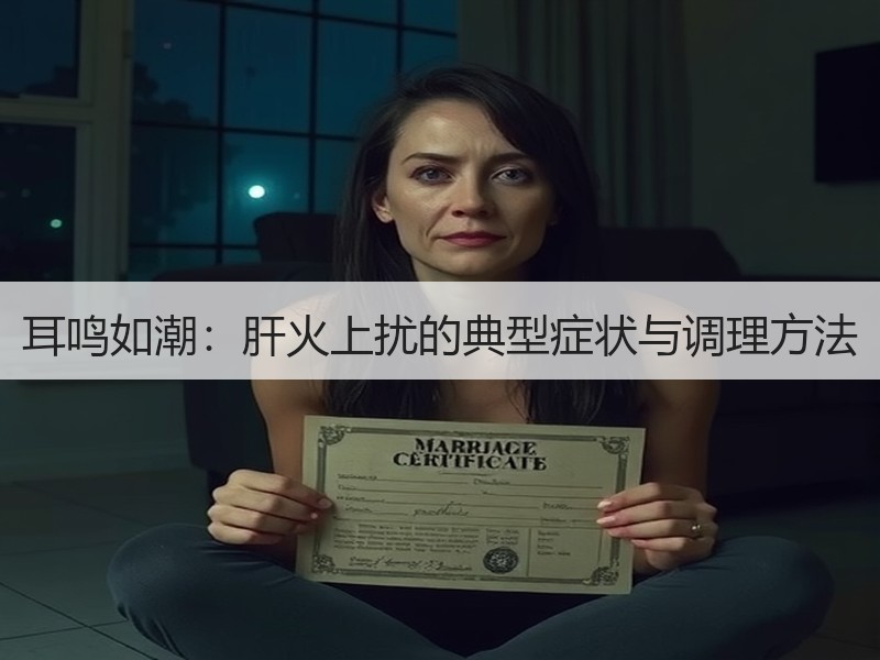 耳鸣如潮：肝火上扰的典型症状与调理方法