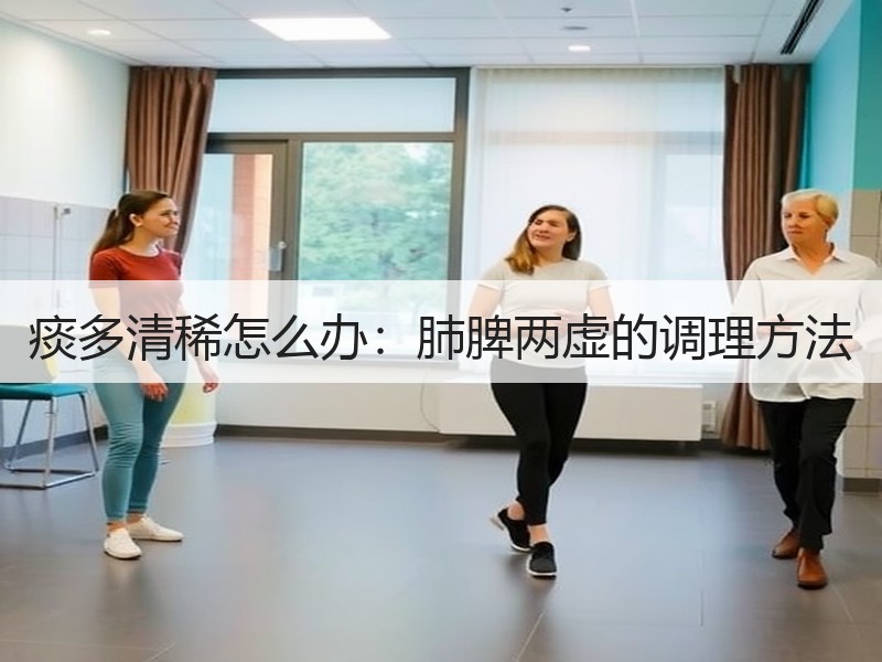 痰多清稀怎么办：肺脾两虚的调理方法