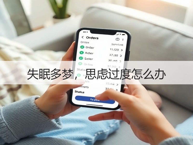失眠多梦，思虑过度怎么办