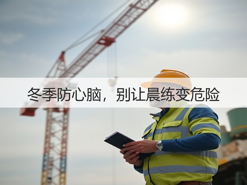 冬季防心脑，别让晨练变危险