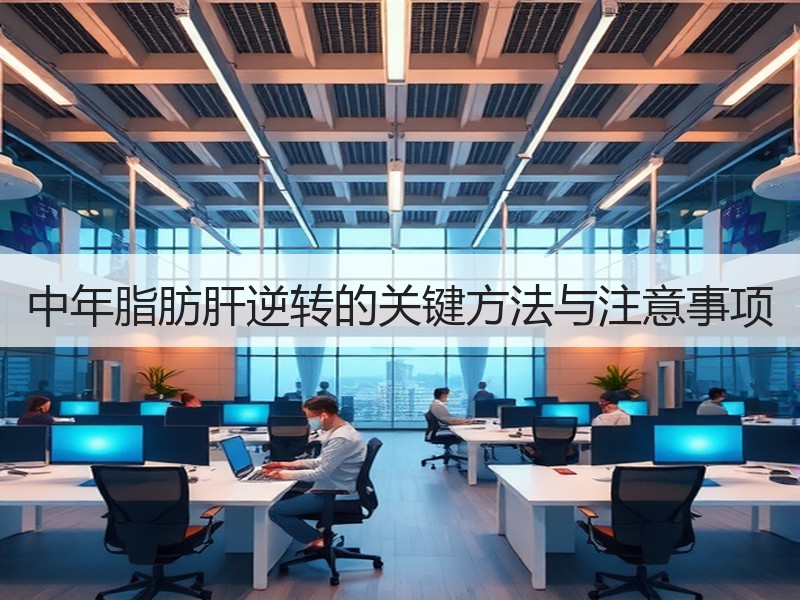 中年脂肪肝逆转的关键方法与注意事项
