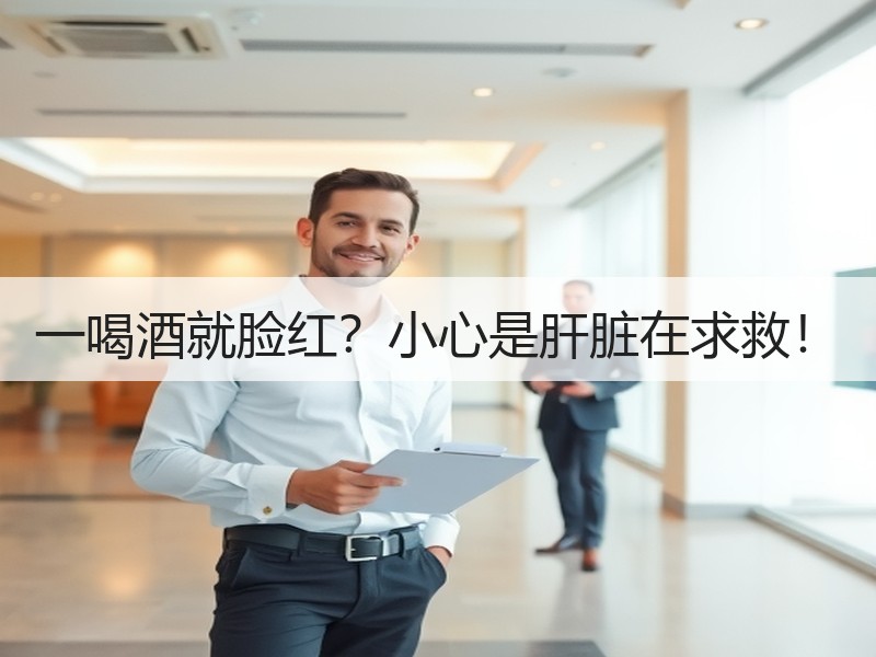 一喝酒就脸红？小心是肝脏在求救！