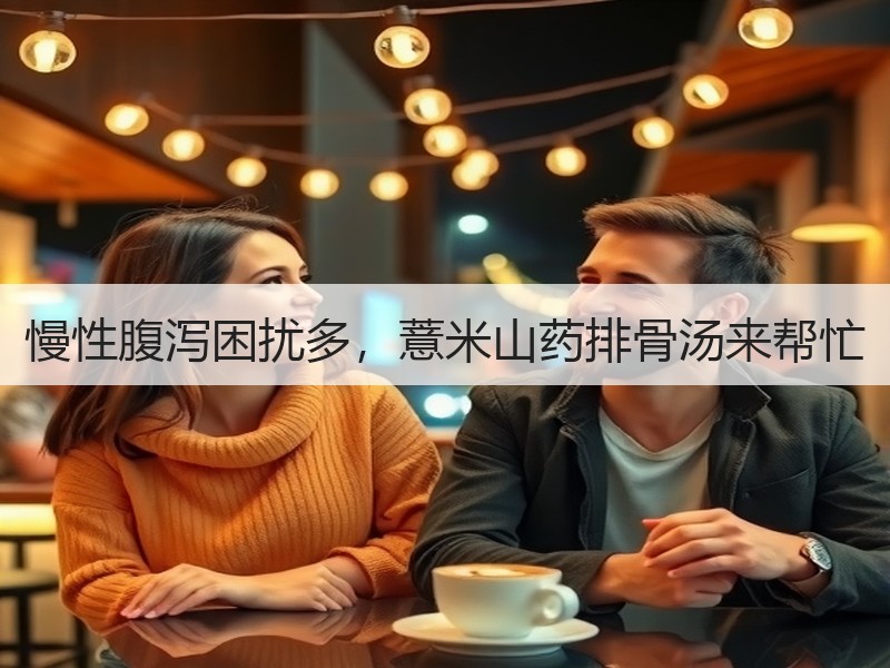 慢性腹泻困扰多，薏米山药排骨汤来帮忙