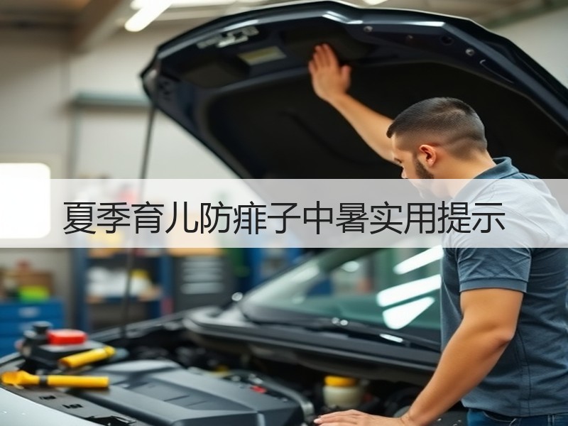 夏季育儿防痱子中暑实用提示
