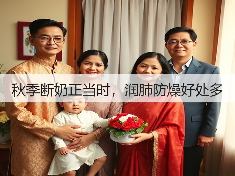 秋季断奶正当时，润肺防燥好处多