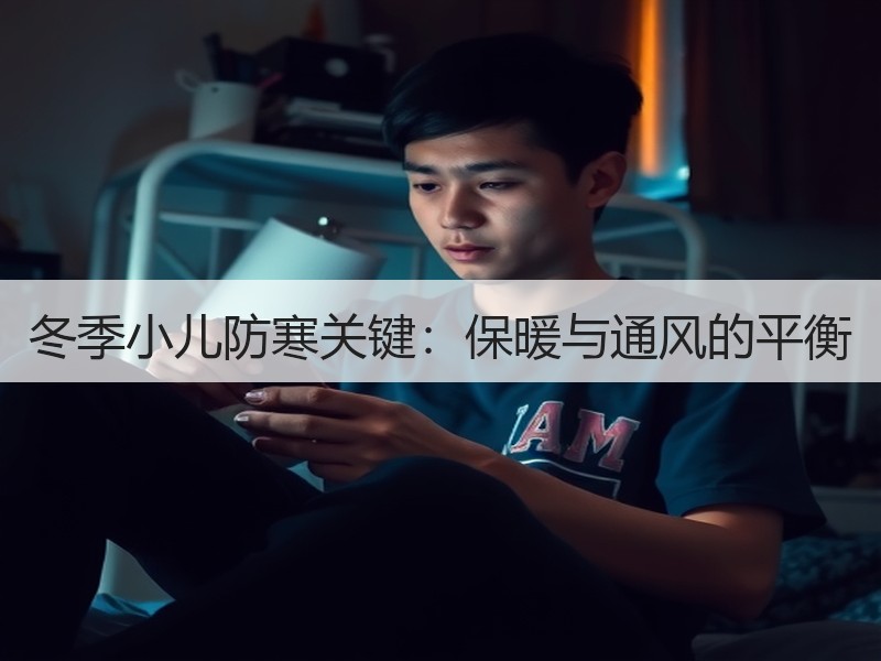 冬季小儿防寒关键：保暖与通风的平衡