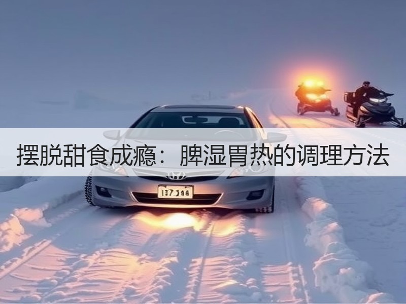 摆脱甜食成瘾：脾湿胃热的调理方法