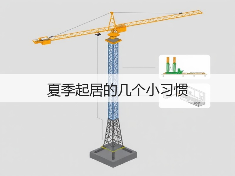 夏季起居的几个小习惯