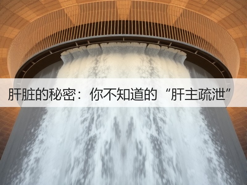 肝脏的秘密：你不知道的“肝主疏泄”